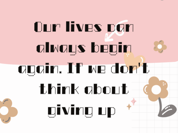 Nevilny Font PNG with transparent background - Preview 1