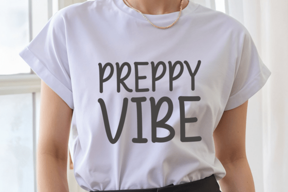 Preppy Barbie Font PNG with transparent background - Preview 3