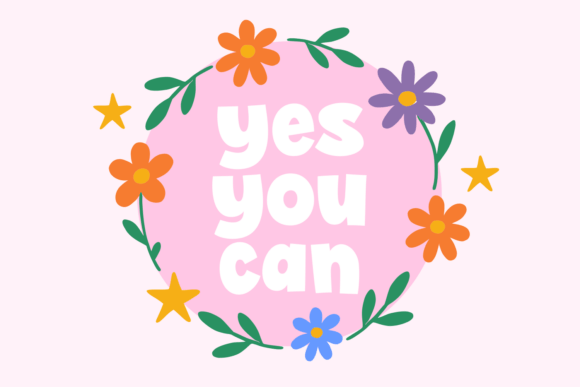 Birthday Unicorn Font - Preview 1