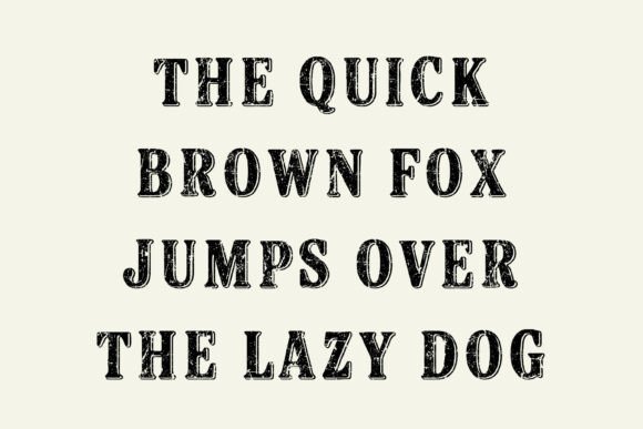 Blacked Shadow Grunge Font - Preview 1