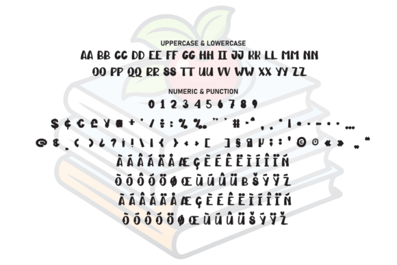 Book Cartoon Font - Preview 6