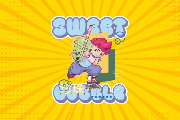 Bubble Foam Font - Preview 2