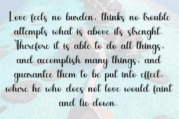 Bubble Handmade Font - Preview 1