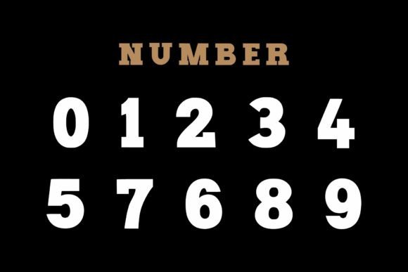 College Sporty Font PNG with transparent background - Preview 4