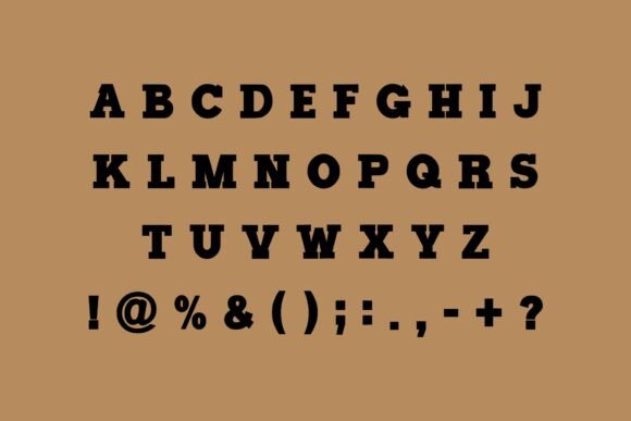College Sporty Font PNG with transparent background - Preview 5