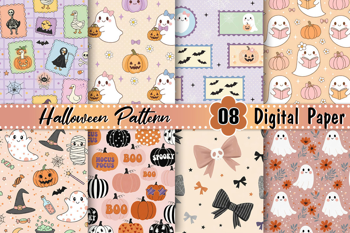 Cute Halloween Pattern