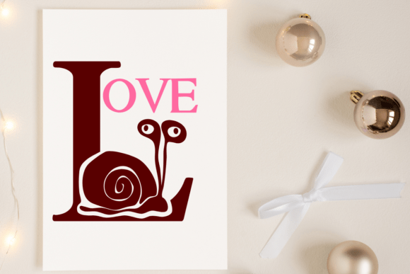 Cute Snail Font PNG with transparent background - Preview 1