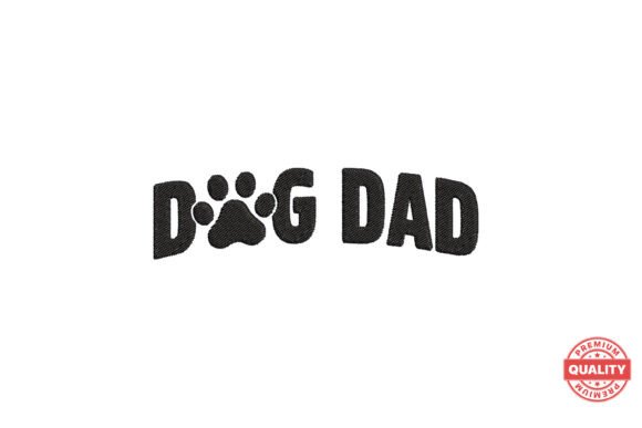Dog Dad Paw
