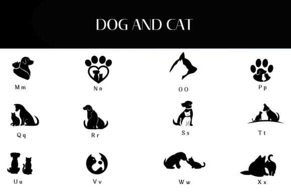Dog and Cat Font - Preview 2