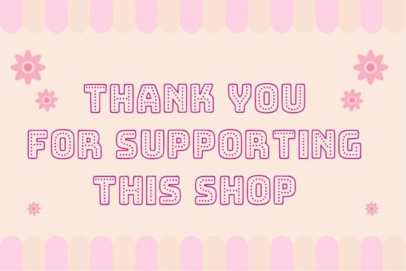 Donuts Donky Font - Preview 3
