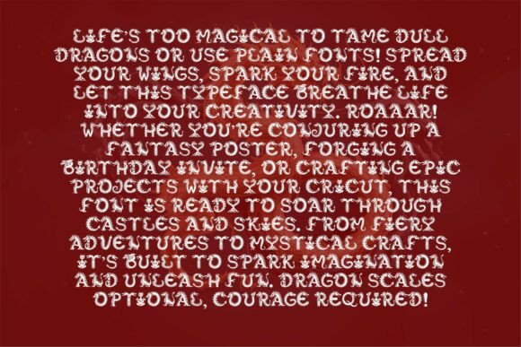 Dragon Storm Font - Preview 4