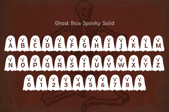 Ghost Bois Font - Preview 2