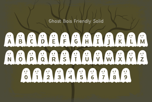 Ghost Bois Font - Preview 4