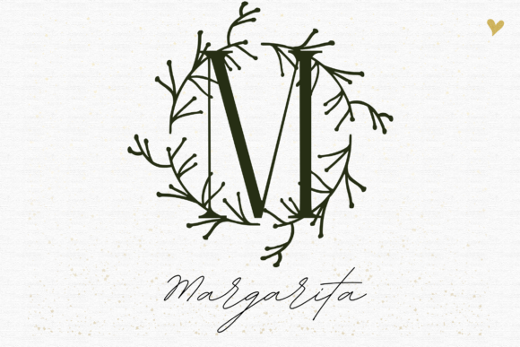Greenquill Monogram Font - Preview 1