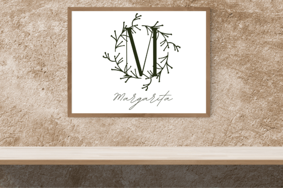 Greenquill Monogram Font - Preview 2