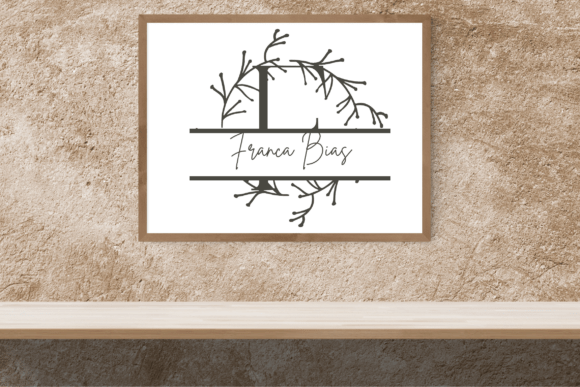 Greenquill Split Monogram Font - Preview 2