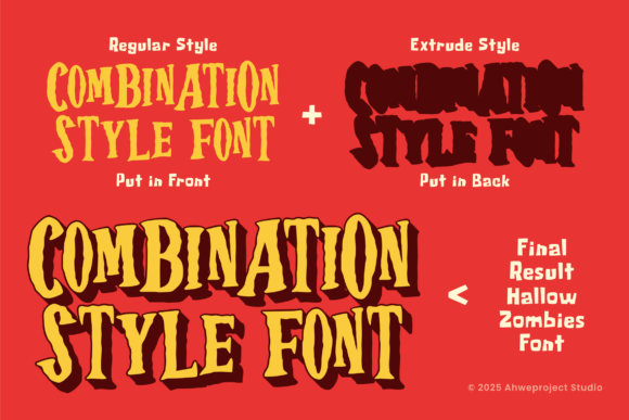 Hallow Zombies Font - Preview 6