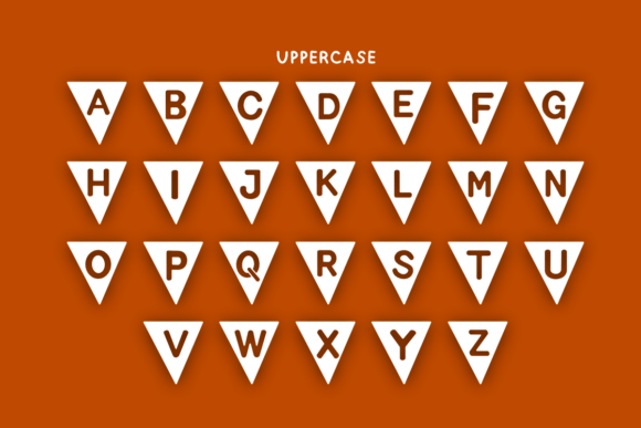 Halloween Flags Font - Preview 4