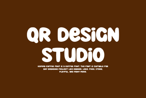 Kopima Coffee Font PNG with transparent background - Preview 3