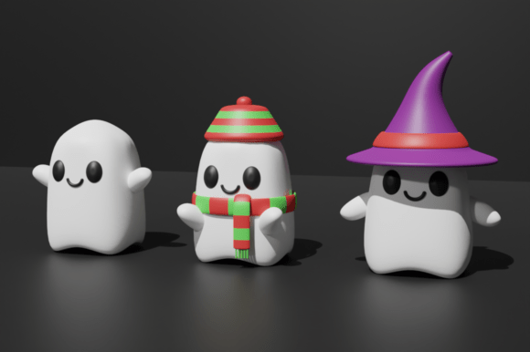 Chibi Flame-Wielding Grim Reaper 3D STL - Image 12