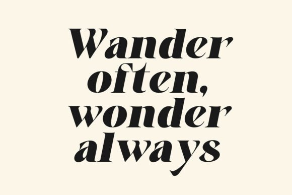 Aver Magera Font - Preview 1