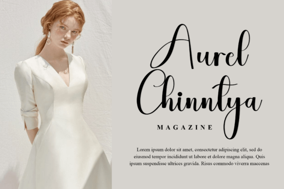 Back to Black Font - Preview 1