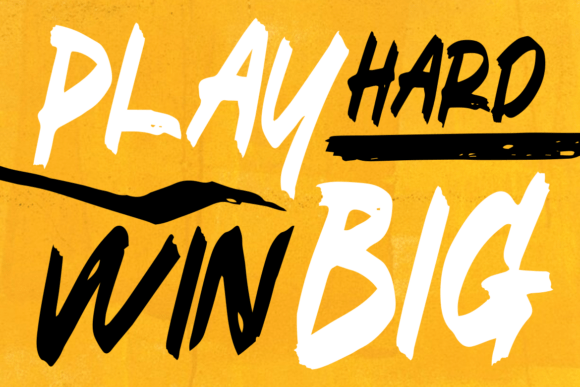 Blaze Brush Font - Preview 1