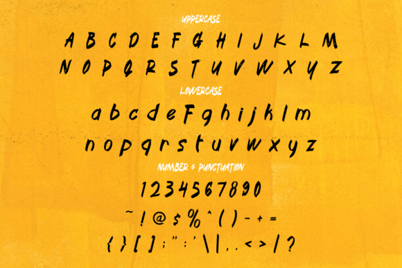 Blaze Brush Font - Preview 4