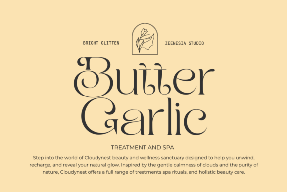 Bright Glitten Font - Preview 4