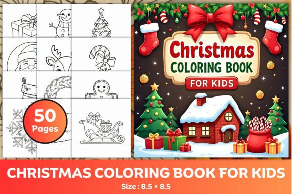 Christmas Coloring Book for Kids