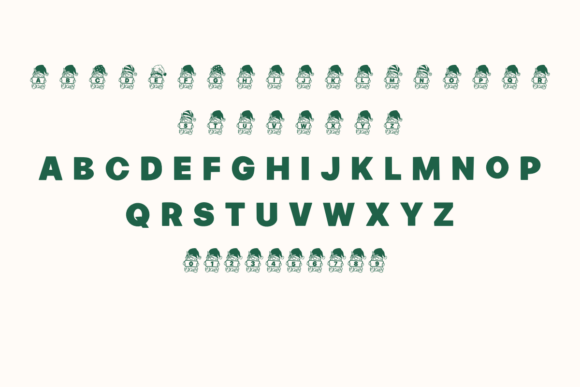 Christmas Gnomes Font - Preview 1