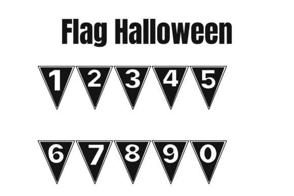 Flag Halloween Font - Preview 3