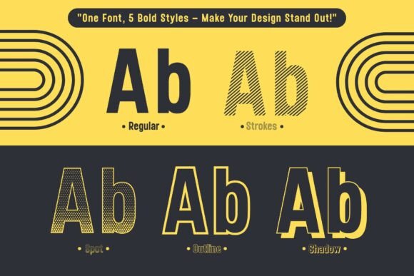 Fox Boldium Font PNG with transparent background - Preview 1