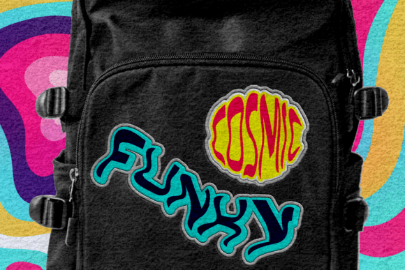 Funky Velvet Font PNG with transparent background - Preview 2