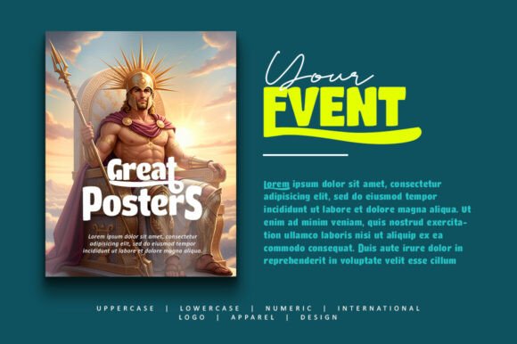 Giant Myth Font - Preview 4