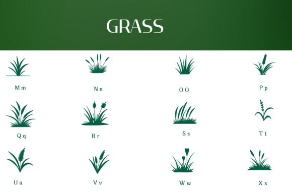 Grass Font - Preview 2