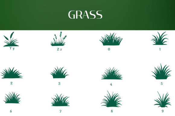 Grass Font - Preview 3