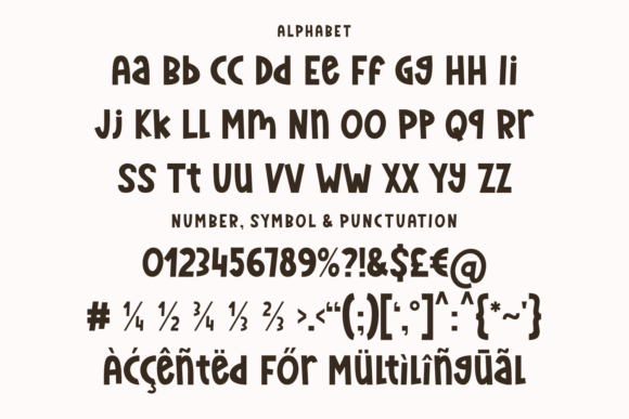 Lucky Beam Font PNG with transparent background - Preview 3