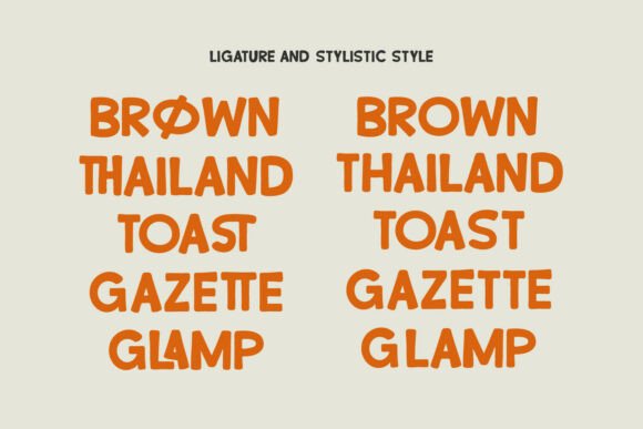 Luthgy Font PNG with transparent background - Preview 4