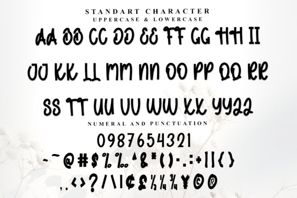 Party School Font PNG with transparent background - Preview 4