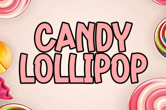 Smart Candy Font PNG with transparent background - Preview 1