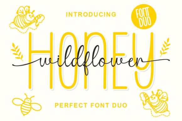 Wild Flower Honey Duo