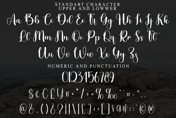 Adelia Handmade Font PNG with transparent background - Preview 3