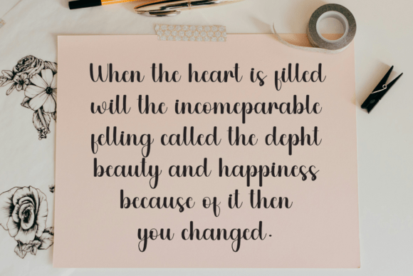 Alanta Handmade Font - Preview 4