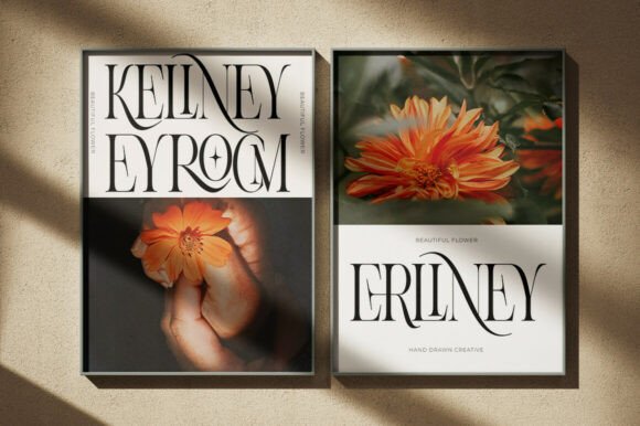 Aroney Font PNG with transparent background - Preview 3