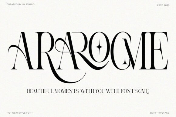Aroney Font - Preview 4