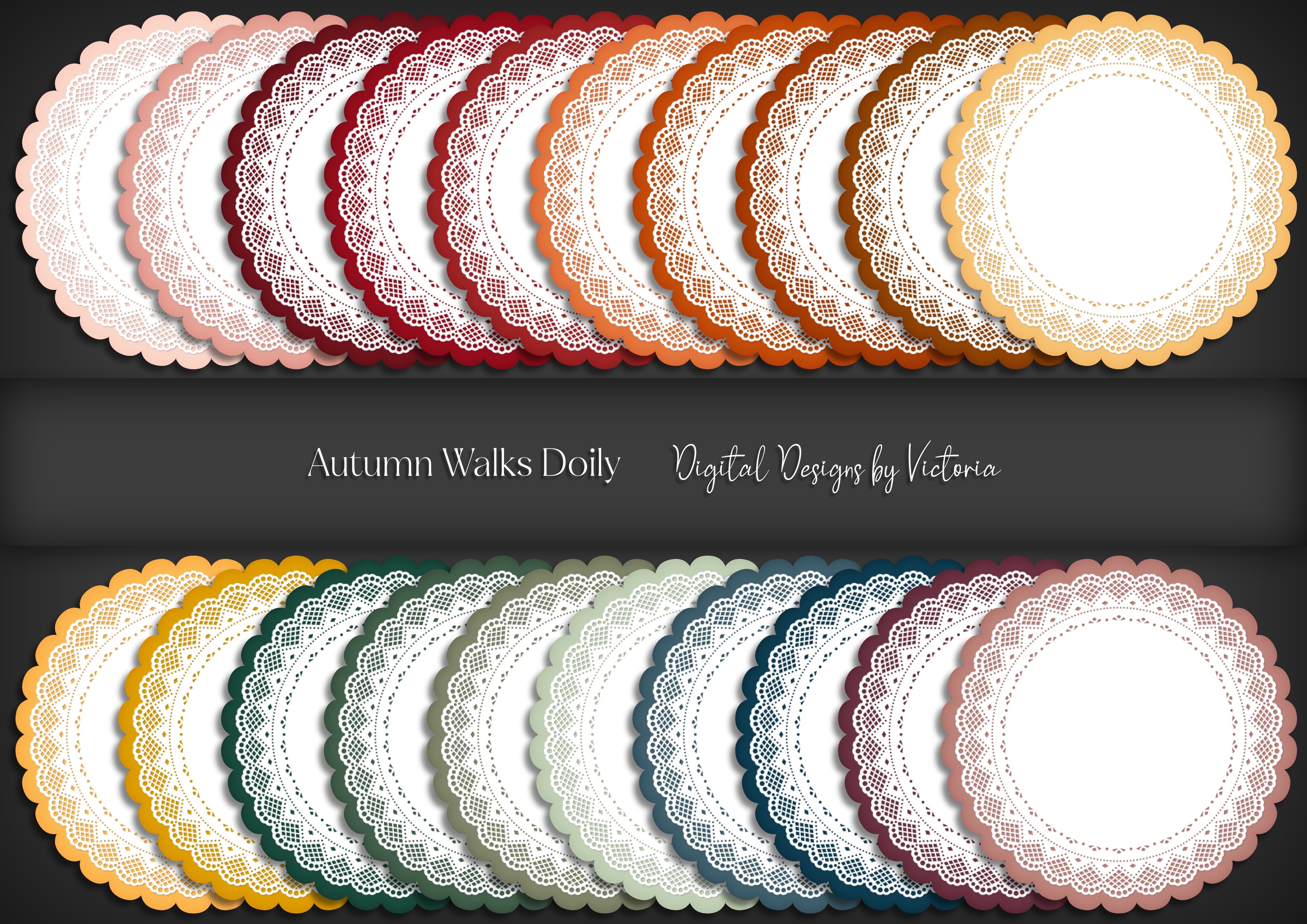 Autumn Walks Doily