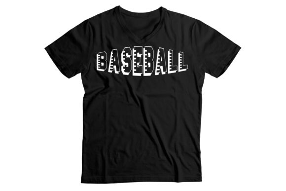 Baseball Outline Font - Preview 3