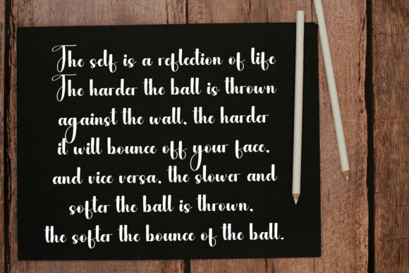 Beauty Roselia Font PNG with transparent background - Preview 5