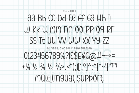 Choose Kindness Font font preview - 3
